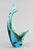 Mid-Century Murano Glass Fish Sculpture in Blue and Green Tones, Italy, 1970 For Sale - Image 6 of 18