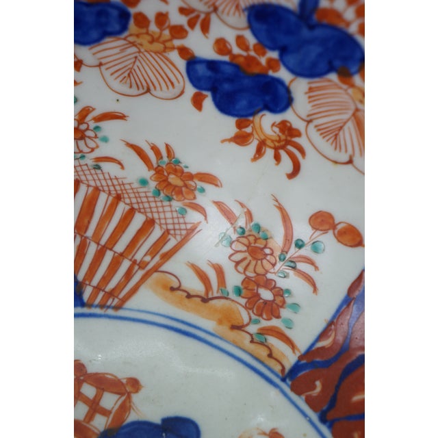 Antique Japanese Meiji Imari Porcelain Scalloped Edge Bonsai Tree Bowl For Sale - Image 13 of 13