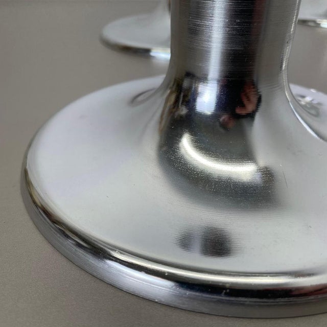 Silver Disc Wall Lights from Charlotte Perriand, Germany, 1970s, Set of 4 For Sale - Image 13 of 18