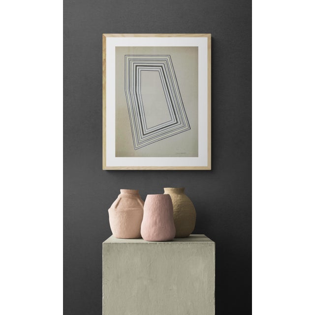 2020s Contemporary Original Abstract Geometric Drawing 3 by Sarah Vaaler For Sale - Image 5 of 5