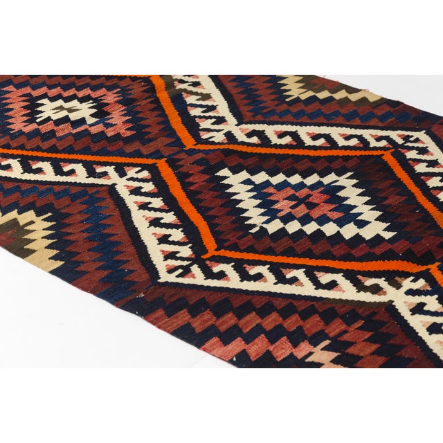 Textile Vintage Anatolian Kilim Runner For Sale - Image 7 of 10