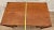 Antique Mission Arts and Crafts Library Desk, Drawer, Tiger Oak, Side Shelves For Sale - Image 10 of 12