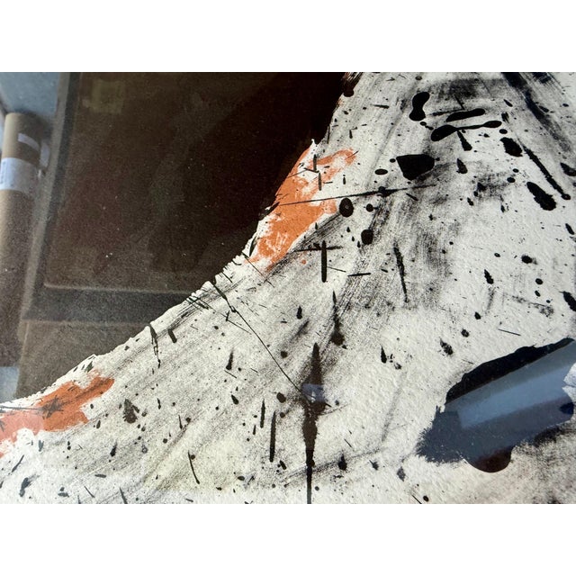 Robert Motherwell Robert Motherwell, Large Robert Motherwell Lithograph Abstract Expressionist Lament for Lorca 1982 For Sale - Image 4 of 13