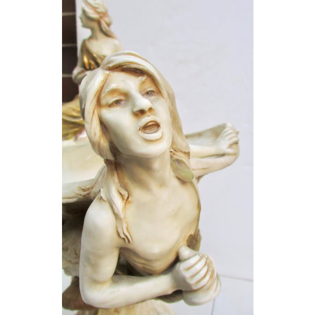 Royal Dux Porcelain CenterPiece Circa 1900 For Sale - Image 13 of 16