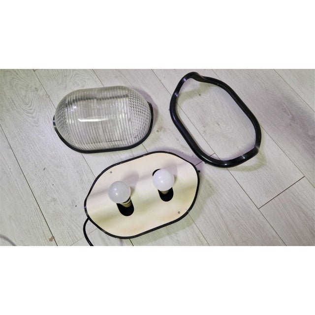 Flos Adjustable Dark Blue Noce Table Lamps by Achille Castiglioni for Flos, 1980s For Sale - Image 4 of 18