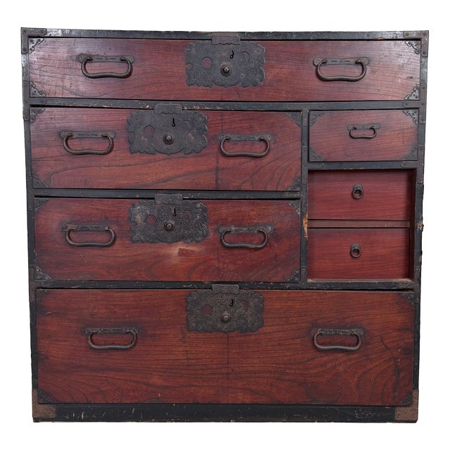 Japanese Meiji Choba-Dansu Tansu, 1890s For Sale