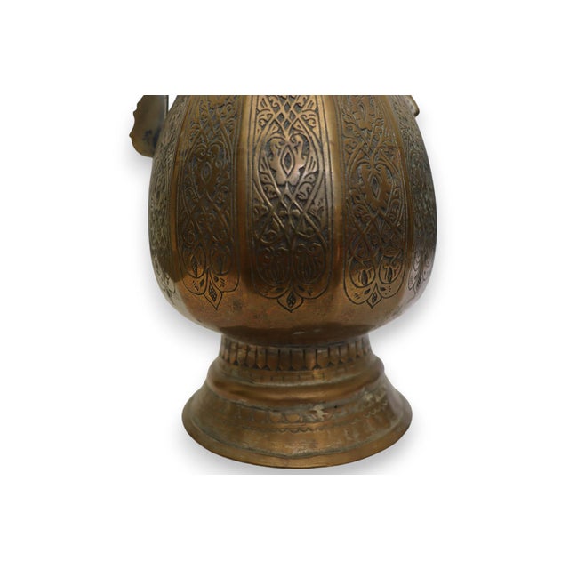 Antique Islamic Teapot in Brass Bukhara, 1900s For Sale - Image 9 of 14
