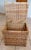 Large Square Rattan Chest, Vintage For Sale In Miami - Image 6 of 12