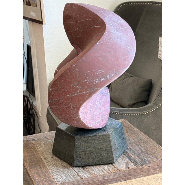Stone Richard Erdman Novella Outdoor/Indoor Sculpture, Vintage For Sale - Image 7 of 16