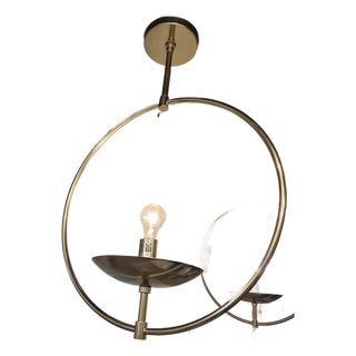 Arteriors Volta Brass Pendant For Sale