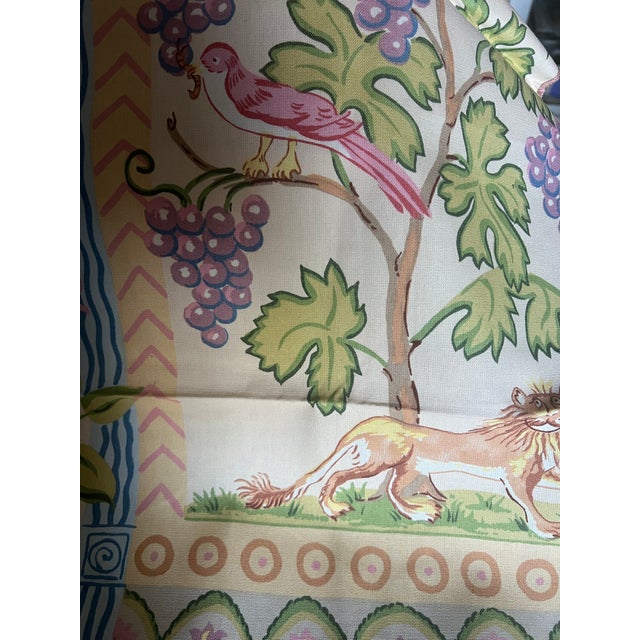 Brunschwig & Fils Brunschwig & Fils Vintage Cotton Print Fabric For Sale - Image 4 of 5