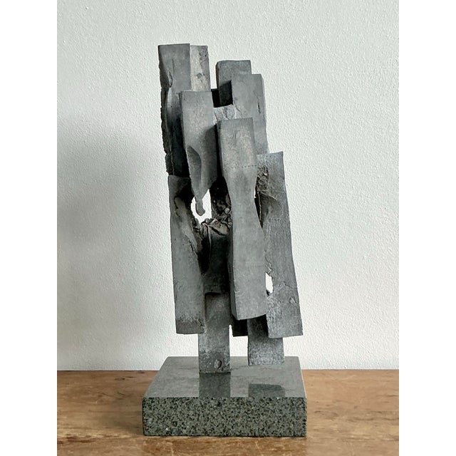 Vintage Boho Brutalist Modernist Sculpture For Sale In West Palm - Image 6 of 9
