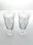 American 1940s Tiffin Franciscan “Love Lace” Pair of Iced Tea Glasses For Sale - Image 3 of 6