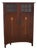 Stickley Harvey Ellis Arts & Crafts Oak 2 Door Cabinet For Sale