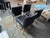 Animal Skin Restoration Hardware Dining Chairs For Sale - Image 7 of 7