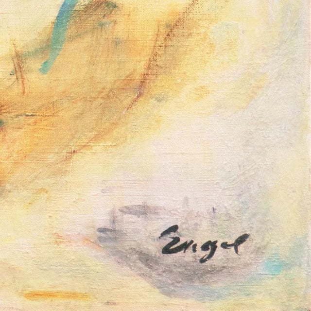 Signed lower right 'Engel' for Irma Engel Grabhorn (American, nd painted circa 1955. Born in Badenweiler, Irma Leisinger...