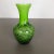 Large Vintage Green Pop Art Vase from Opaline Florence, Italy For Sale - Image 3 of 14