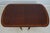 Traditional Henkel Harris Mahogany Model 2207 Double Pedestal Dining Table For Sale - Image 3 of 18
