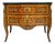 French Louis XV Style Bombé Satinwood Marquetry and Ormolu Mounted Commode, 1940 For Sale