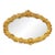1980 French Louis XVI Gold Beech Oval Wall Mirror For Sale