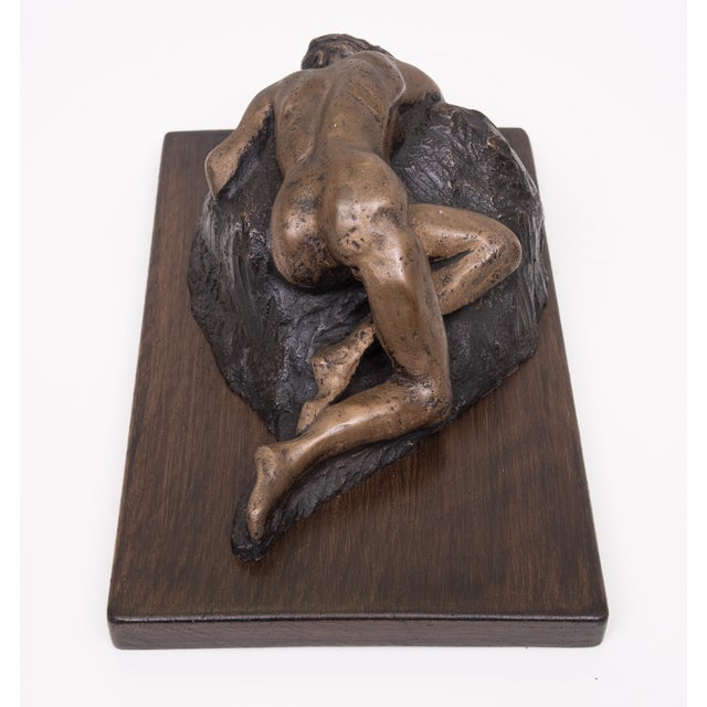 Metal Patinated Bronze in the style of Auguste Rodin the Danaide, 1999 For Sale - Image 7 of 14