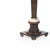 20th Century Walnut and Porcelain Columns, Set of 2 For Sale - Image 3 of 6