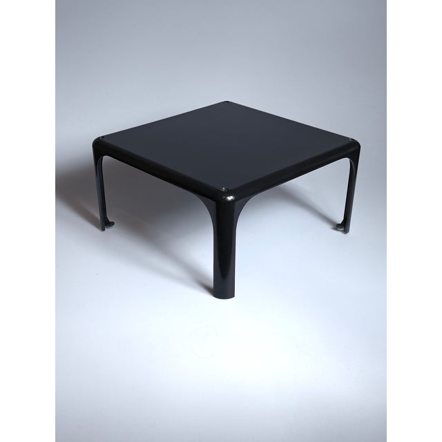 Black Black Demetrio 45 Stacking Table by Vico Magistretti for Artemide, 1960s For Sale - Image 8 of 8