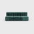 Not Yet Made - Made To Order Curt Modular Set - Flexible 3-Seater - Barcelona - Serpentine - V3347/39 (Green) by Ambivalenz, Set of 6 For Sale - Image 5 of 5