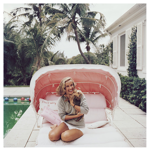Slim Aarons, Alice Topping, Limited Edition Estate Stamped Photographic Print, 1980s