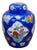 Vintage Japanese Export Porcelain Temple Jar Mt Fuji Dragon Motif Chinoiserie For Sale