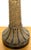 Late 20th Century Pair of British Colonial Style Bronze Palm Tree Lamps with Carved Tribal Motifs For Sale In Atlanta - Image 6 of 12