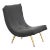 Adrian Pearsall Style Scoop Lounge Chair For Sale