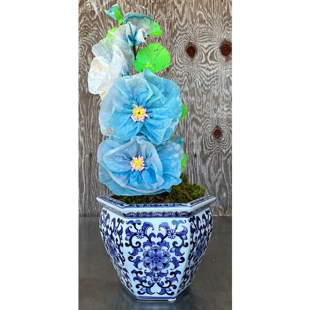 Contemporary Contemporary Hand Rolled Paper Flowers For Sale - Image 3 of 9