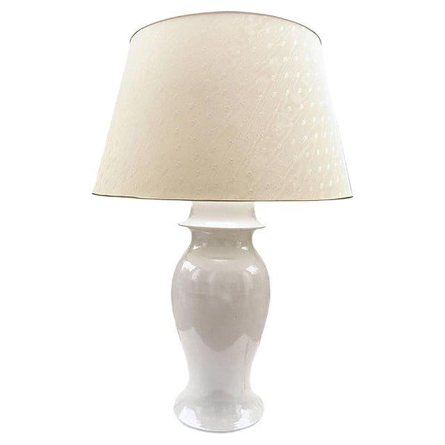 Large Ceramic Table Lamp by Tommaso Barbi, Italy, 1960s For Sale