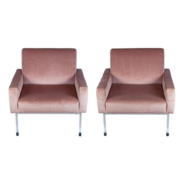 Mid-Century Modern Chairs, Europe, 1960s, Set of 2 For Sale