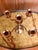 Baroque Candleholders in Brass, 1950s, Set of 5 For Sale - Image 3 of 8