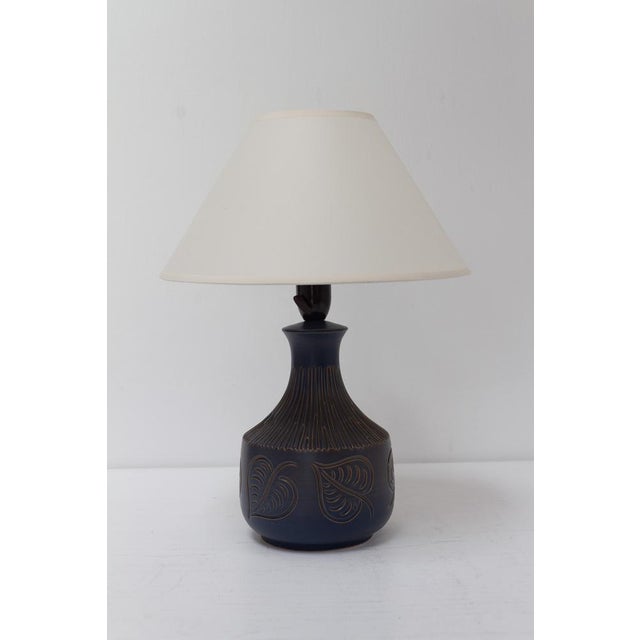 Mid-Century Modern Mid-Century Danish Ceramic Table Lamp by Bromølle Keramik, 1960s For Sale - Image 3 of 15