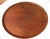 Brown Very Large Teak Tray in the Style of Fritz Hansen Made in Sweden For Sale - Image 8 of 8