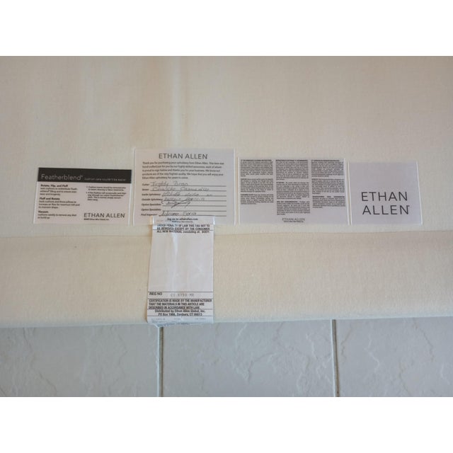 Ethan Allen Lynn With 2 Sets of SlipCover For Sale - Image 18 of 18