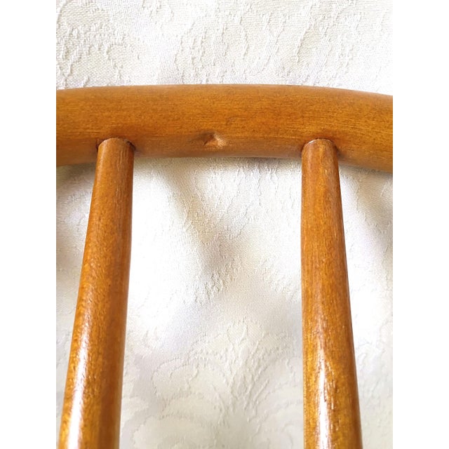 1950s Child Wooden Rocking Chair For Sale - Image 9 of 15