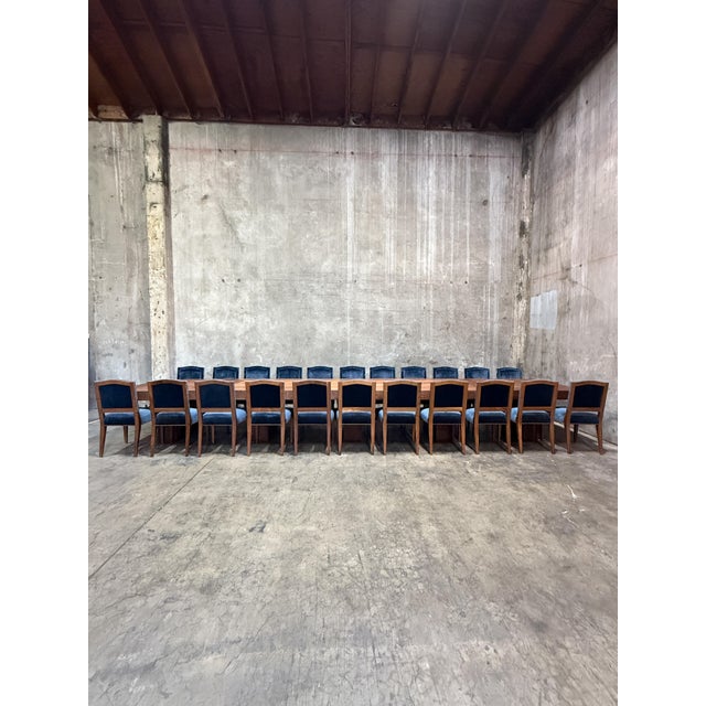 Uhuru Design Custom Walnut Extension Dining Table — Commissioned for George Clooney, 2010, Brooklyn Ny For Sale - Image 18 of 18