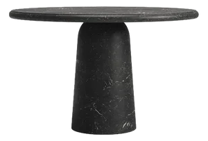 Nissa Nero Marquinia Marquinia Round Dining Table by Ivan Colominas
