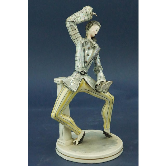 20th Century Ceramic Dancers by Toni Moretto for Palladio, Italy, Early 20th Century, Set of 2 For Sale - Image 13 of 18