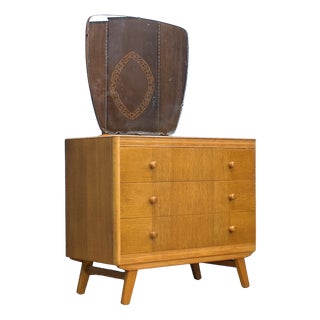 Mid-Century Modern Oak Dresser, 1950s For Sale