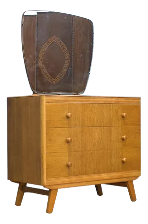 Mid-Century Modern Oak Dresser, 1950s