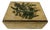 Vintage Mid 20th Century Floral Hand Painted Wooden Jewelry Box For Sale