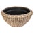 Artifacts Rattan Round Belly Planter with Black Plastic Insert, Natural, 28.50" For Sale - Image 4 of 12