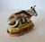 Metal Limoges, France Rochard Hand-Painted Enamel "Longhorn Cow," Trinket Box For Sale - Image 7 of 15