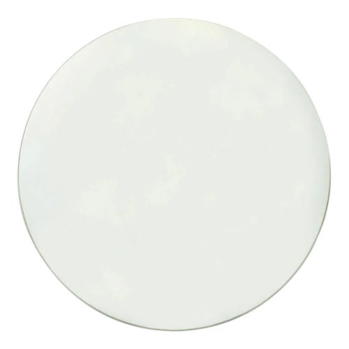 Round Flat Edge Tempered Glass Dining Table Top, 54