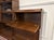 English Corner Bookcase in Burl Wood For Sale - Image 17 of 18